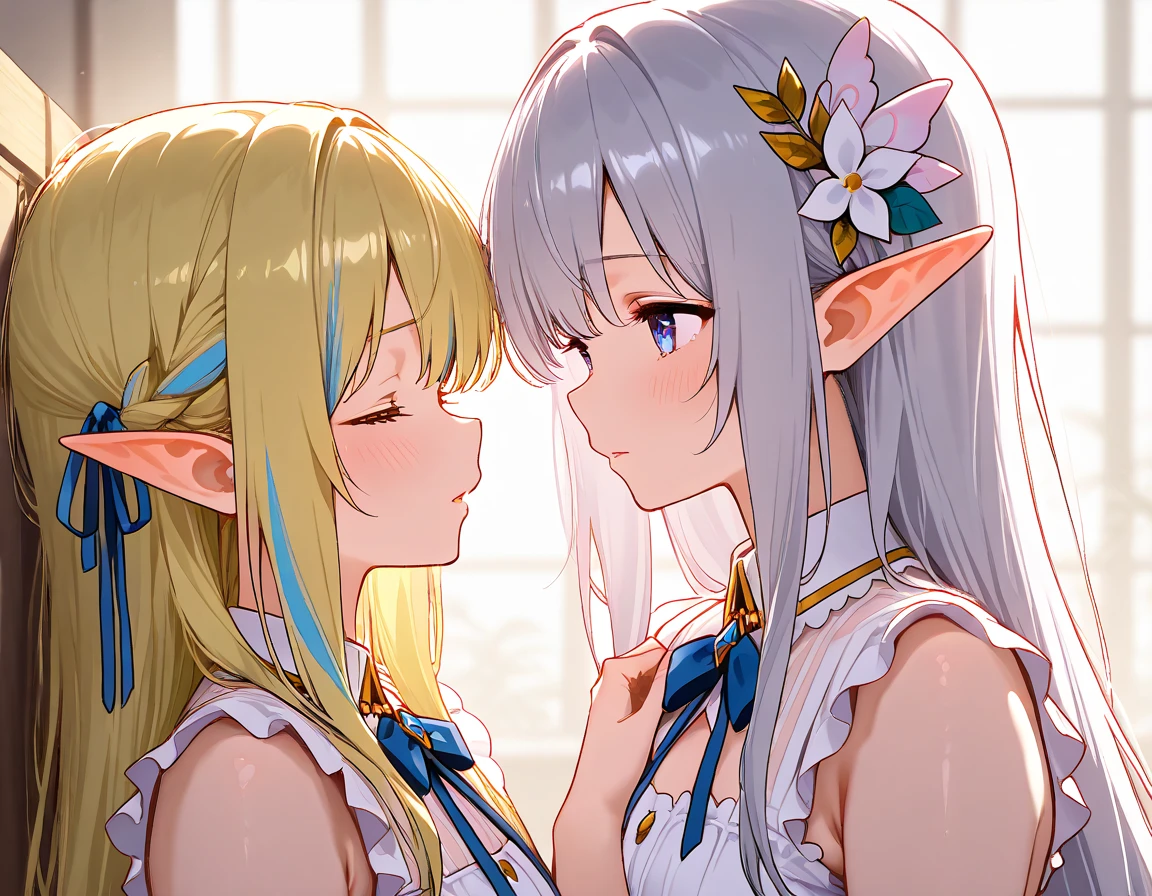 <lora:hair_grabbing_v01:0.7>hair grabbing,grabbing another's hair,pov,
1girl ,brown hair,twintails, elf, large breasts,gown,
garden, head tilt, angry, teeth,back, from behind,