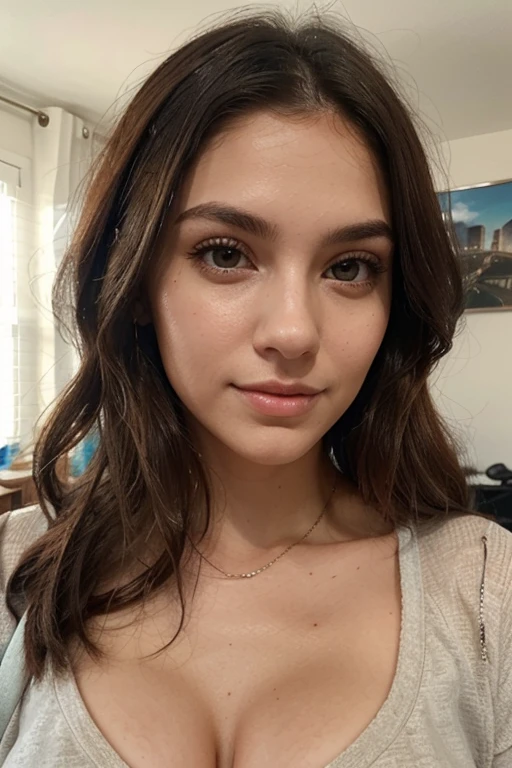 Latina,1m70,yeux marrons ,cheveux longs , brune ,20 ans ,beau visage réaliste