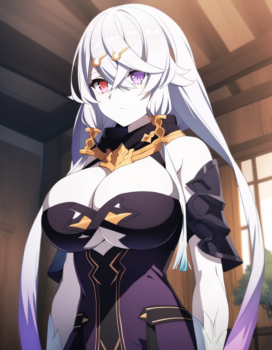 gran calidad ++ Extremely detailed high resolusionolution, very aesthetic, ojos expresivos, (((Cara perfecta))), (((face symmetrical))), ((good anatomy)), (((manos perfectas))), (((8k))), UHD, Fondo de pantalla HD, (((alta calidra detallada, (((((1girl)))))), solamente, Obra maestra, La mejor calidad, high resolusion, Altamente detallado, (illustration), hermosos ojos detallados, (((combatant))), (((1girl))), ((((cuerpo completo)))), (((((((irisviel von einzbern)))))), (((IrisvielBlackGrai))), (((((princess_celestia)))), ((((Multicolored Hair))), ((((forma humana)))), (((((smile))))), ((princesa celestia humanizada)), Celestia, Celestia de My Little Poni, celestia en forma de milf, Cabello largo y ondulado, ((((evil smile))), (((red eyes))), ((((((black dress)))))), (((purple heart promise))), (((white dress))), (((milfication))), (((mature female))), (((gigantic breasts))), (((white pony ears))), (((Dedos detallados))), (((white wings on the back))), (((cuerno de unicornio))), (((Dedos precisos))), Manos no antinaturales, strange eye, columnas griegas, exterior, hermoso bosque majestuoso, hojas de parra rodeando las columnas, (((arbustos de flores quemadas por todas partes))), (((cielo naranja))), (((bright super sunny day))), castillo, (((bosque de fuego))), (((mirada cara a cara))), (((magia de fuego en su mano))),