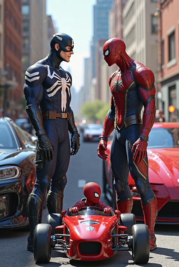 spider man likes truck