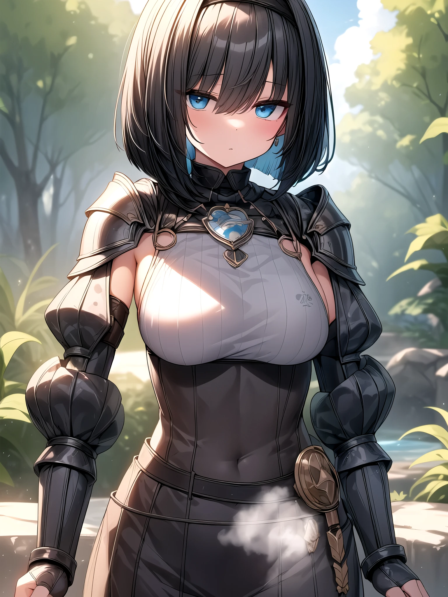 3D render highly detailed, so cute beauty young woman in a refined wonderful orned armor, detailed perfect face, soft lighting "HDR lightning", intricate artwork masterpiece, magazine, vogue painting, intricate body, ultra high quality model, octane render perfect , 8k, sharp focus, midnight aura, cinematic illumination