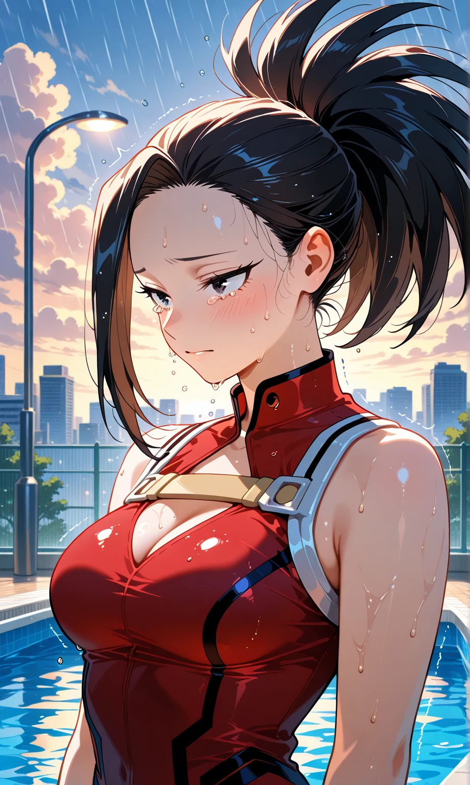(best lighting) , (Extremely complex and detailed) , 4K unified, (Super detailed CG: 1.2) , (8k: 1.2),(original), (masterpiece) , (best quality),(masterpiece:1.4),Anime-like high quality,(masterpiece),masterpiece, Super clear picture quality，clearer than，（delicate face）best quality, absurd,((peace master, 4k, 8k, Yes, high resolution))1个girl, female student，,(beautiful bass),((Bodybuilders:1.6))(girl),(((Upper body:1)))Upper body,(((Abs shots:1)))(((ten pack abs:1)))(((Close-up of abs:1)))(((front:1)))The camera is close to the abdominal muscles(((looking down camera:1)))，Eye-catching abs，eight pack abs，Protruding abs，Eye-catching abdominal muscles，Thick abdominal muscles，deep abs，Exaggerated abdominal muscles，Abs jumping on the screen，square abs，Square thick abs