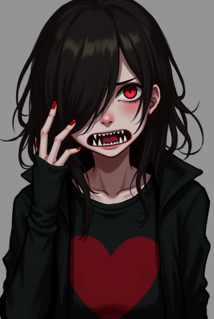 1girl,solo, (8k, best quality, masterpiece:1.37), (RAW photo), (detailed face and eyes), super detailed, best quality, anime girl with super high resolution, black hair and black necklace with blood droplets, portrait of vampire queen in gorgeous black dress, anime girl in black dress, 1 7 years old - anime gothic girl, gothic art, detailed fan art, solo, crazy, looking at the audience, high quality fan art, tifa lockhart bare-shouldered, black dress, Black hair, black hair and white teeth in the rain, in the rain, extremely seductive, albedo style of anime overlord, 17 years old gothic girl, selected anime stills, black hair, tongue sticking, fangs, blood stains, stained glass purple moonlight and chandeliers.