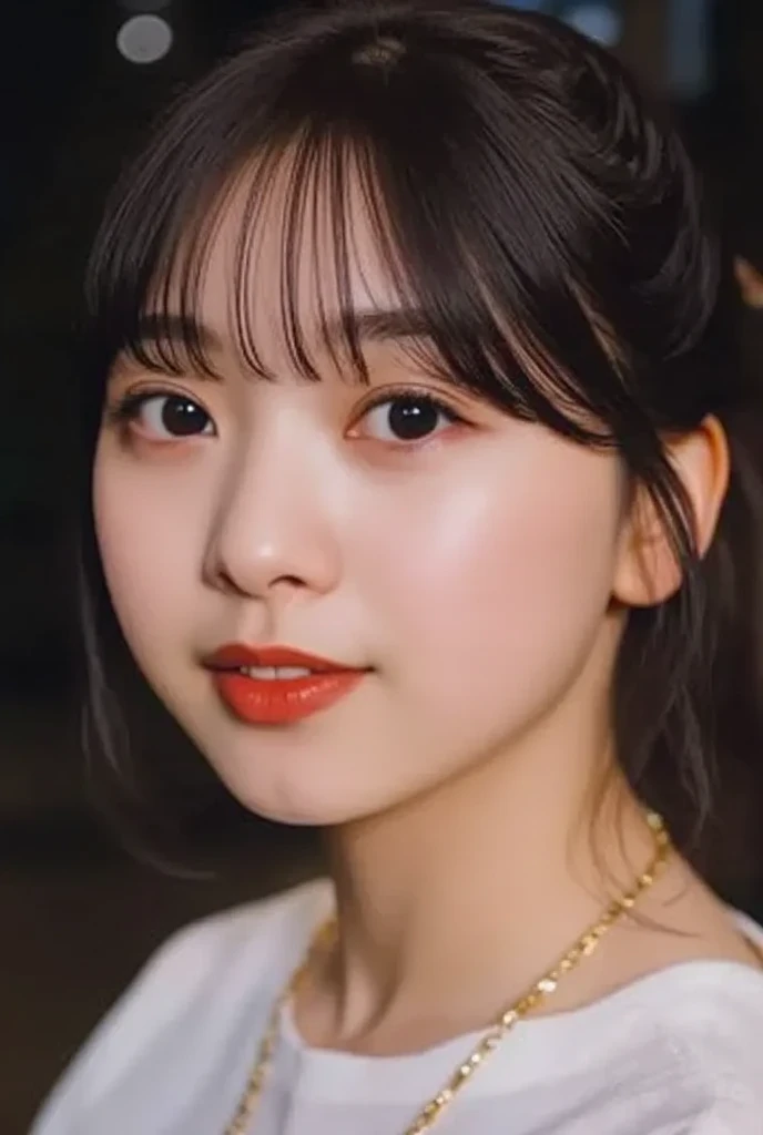 ((Please stick out your tongue a little))、((half open mouth))、((Red Gloss Lip Gloss))、(((The look of waiting for a kiss)))