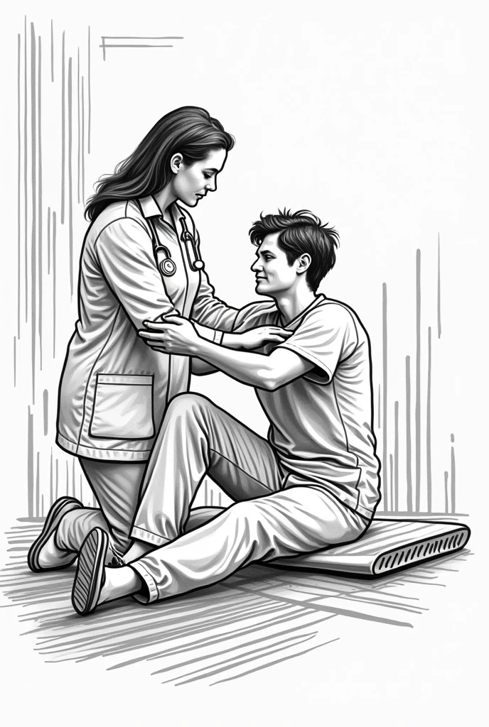 Illustration of heat stroke