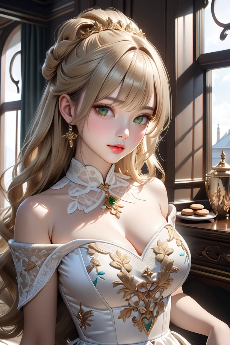 50 year old mature woman, Looking at the audience, Attractive breasts,Sensual curves、bubble、Full Body Shot,Nightgown, Charming smile, Thick lips, plump唇, blush, Looking at the audience, Provocative expression, Beautiful Hairstyles, Cleavage, plump、Curvy Hips、Attractive face、Mischievous face、Sexy Lingerie、An inviting gaze、Expressing emotions、colored feather, Money属装飾品, particle, Light, (masterpiece, highest quality, highest quality, Official Art, beautifully、aesthetic:1.2), (1 girl:1.3), Very detailed,(Fractal Art:1.1),(colorful:1.1)(flowerズ:1.3),Most detailed, (Dynamic pose), (Shiny skin), (Many colors :1.4), ,(Earrings:1.4), (feather:1.4),masterpiece, 30~40 years, Mr.々Hair style,Moneyのヘッドバンド,Tulle covers the chest,Perfect balance, Detailed details of the garment,marble,cinematicLighting, Film Grain, contrast of Light and dark,High detail,(((Gorgeous Accessories))))、Openwork decoration,(((See-through dress)))、(((Anatomically correct body))) ,1 girl, (High resolution), (8k), (Very detailed), Perfect Face, Beautiful eyes and face, (((highest quality))), (Very detailed), Detailed face and eyes, Beautiful Eyes,(((Sexy pose,Beautiful Eyes、Transparent double eyelids、(((Super gorgeous background)))、Bright Eyes,Money,diamond,gem,Body Chain,Luxury Accessories,beautifully、aesthetic,flower、(((Super gorgeous background)))、Bright Eyes、(((Chubby)))