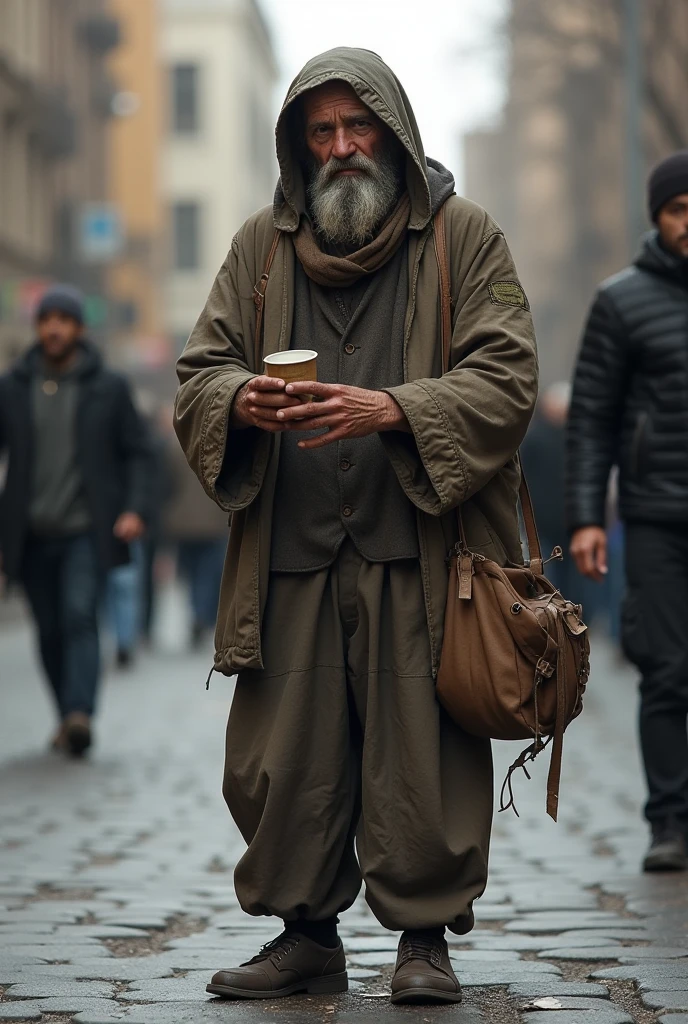 Bag man, concept art, 8k