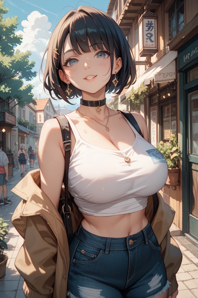 Best Quality,Detailed background,girl,panty shot、nsfw、idol、on stage、((top-quality)), ((masterpiece)), 、 Pitch Resuit、Colossal tits、Puffy nipple、Naughty face、 knee high white、Adult Woman、(cum in vaginas:1.5)、cum in mouth、(( G-string to overflow:1.5))、 Sobbing tears、see through、 White Mini Skirt One Piece dress 、lift Mini Skirt、、underboob, wet_clothes , (shiny skins, perspired:1.4),、 crowd, short black hair, Brown-eyed,,,,depth of view,The eyes are delicate,Sharp pupils,,(Colossal tits),、A slender、(thick thight)、A smile