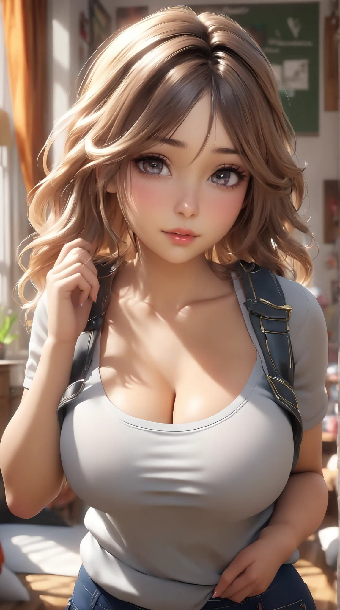((Best quality)), ((masterpiece)), (detailed:1.4), 3D, an image of a beautiful cyberpunk female with thick voluminous hair,light particles, pure energy chaos antitech,HDR (High Dynamic Range),Ray Tracing,NVIDIA RTX,Super-Resolution,Unreal 5,Subsurface scattering,PBR Texturing,Post-processing,Anisotropic Filtering,Depth-of-field,Maximum clarity and sharpness,Multi-layered textures,Albedo and Specular maps,Surface shading,Accurate simulation of light-material interaction,Perfect proportions,Octane Render,Two-tone lighting,Wide aperture,Low ISO,White balance,Rule of thirds,8K RAW