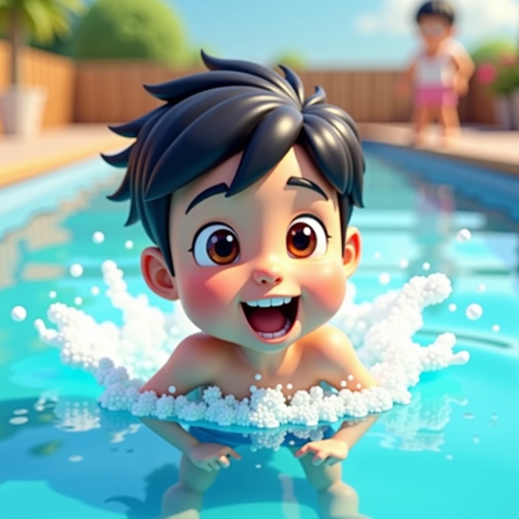 Elementary school student's school swimsuit