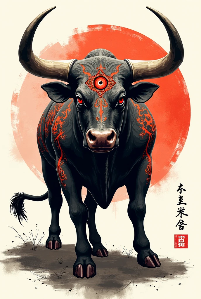 DonMP41n717Bl4ckXL DonMD347hM374lXL (masterpiece, best quality,detailed light),   DonMH4ny4XL, cow, yakuza tattoos with dragons and hannya masks,  (highres, 4k, 8k, intricate detail, cinematic lighting, amazing quality, amazing shading, soft lighting, Detailed Illustration, wallpaper)   <lora:myLoraXL_test\DonMH4ny4XL-000008>,