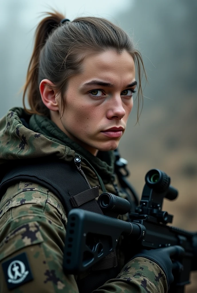 The intense eyes of the Australian soldiers seem to pierce through the image, their unwavering focus and determination evident as they stand together with their powerful machine guns, ready for whatever may come their way.