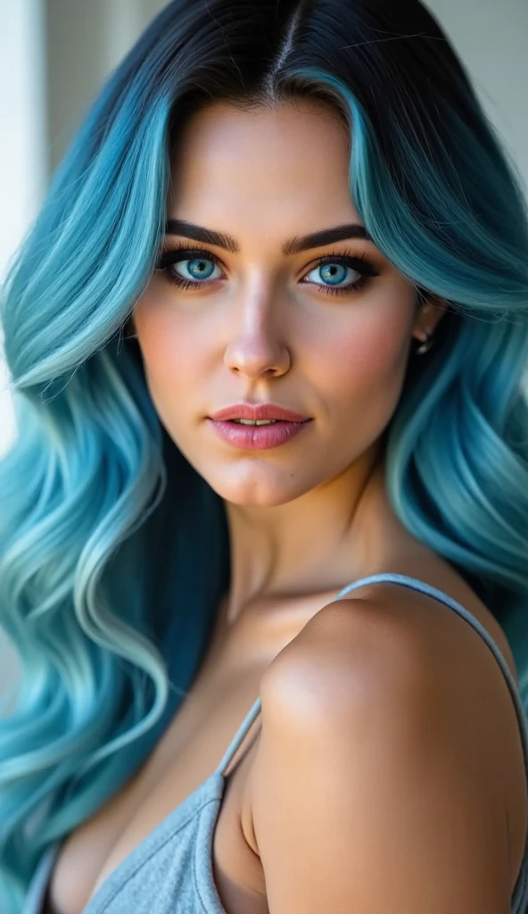 Photoshoot of AlissaWhiteGluzQuiron woman, blue hair,
Surfer babe, (realistic skin texture, highly detailed face), beautiful face, , high quality, 4k, 8k, uhd, sharp focus, well lit, by arny freytag, fujifilm xt3, ((sfw)), ((best quality)), ((masterpiece)), ((realistic)), (detailed), (photo), bikini, (best quality:1.1), (masterpiece:1.2), (realistic:1.2),
<lyco:quiron_AlissaWhiteGluz_Lycoris_v5:1.0>