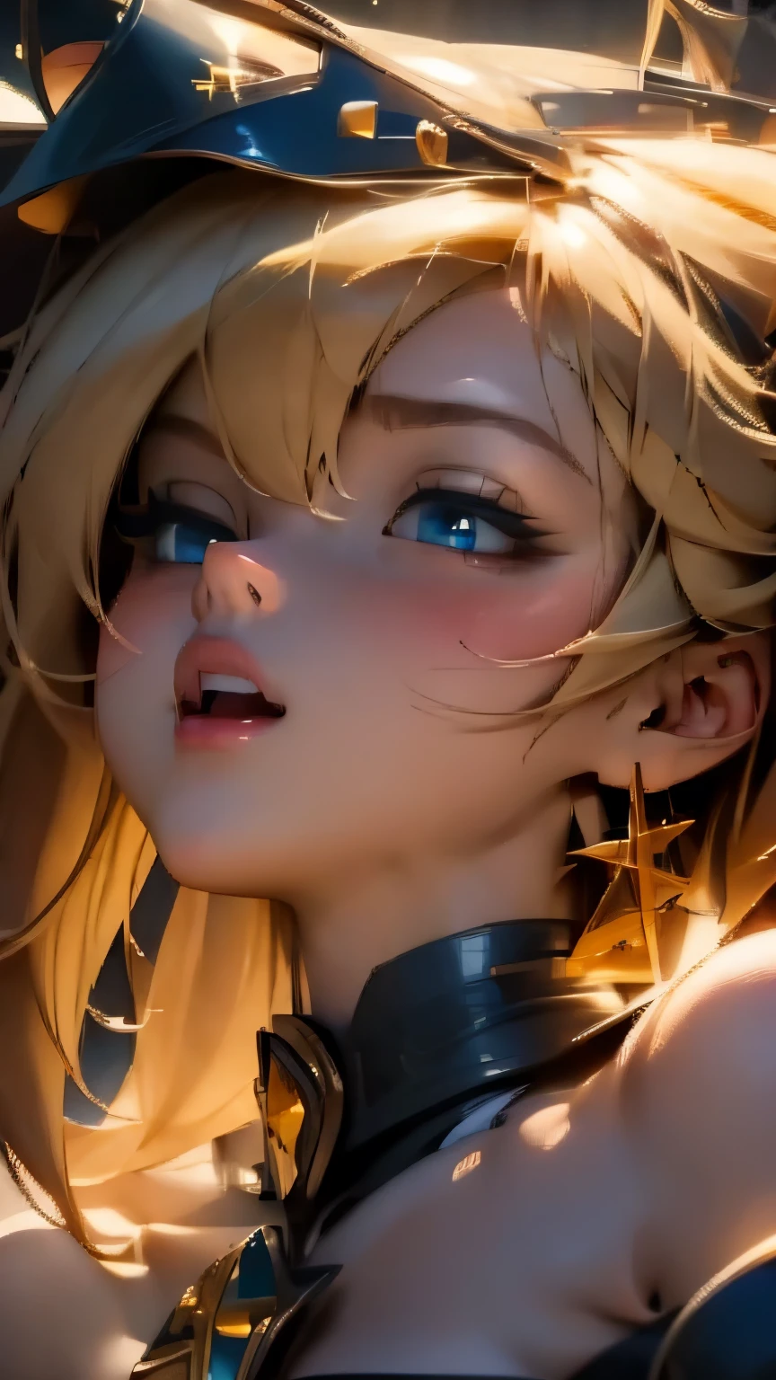 solo, wolf girl, claws, fangs, aggressive snarl, angry snarling, showing wolf teeth, wolf tail, wolf ears, wolf claws, ((Single french braid ponytail)), ((small chest)1.0), platinum blonde, (blonde:1.1), sexy, seductive, teasing, prowling on ground, highly detailed blue crystal eyes, ultra detailed, ((real image)), (beautiful:1.05), (beautiful detailed eyes:1.50), (ultra high detailed eyes glow:1.50), (ultra photorealistic:1.3), (illustration:1.05), wide shot, anatomically correct