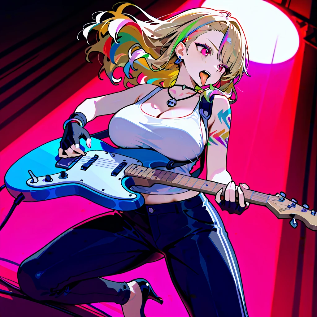 super guereiro, anime style, cinemactic
