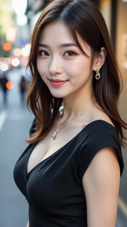 masterpiece:1.2、(Highest quality:1.1), Very fine finish、(8K resolution:1.2)、(RAW Photos, Realistic:1.3)、Ultra-high resolution face、The face is in focus、High resolution eyes、(concentrate, Symmetrical pupils:1.2)、High quality and beautiful skin、Firm Skin、Natural Makeup、Gloss Lip, Ultra-high resolution hair textures、Japanese women、17 years old、very cute, Messy Hair, (Party Dresses), (Very embarrassed:1.3), (blush:1.3), Embarrassed look、(彼はEmbarrassed lookでカメラを見つめています.:1.2)、Open your mouth a little、(An embarrassed gesture、Various shooting angles)、Thin Necklace、Small one-point earrings, Large Breasts, , Browsing Caution ,Long Hair,Tight waist,Long legs.whole body