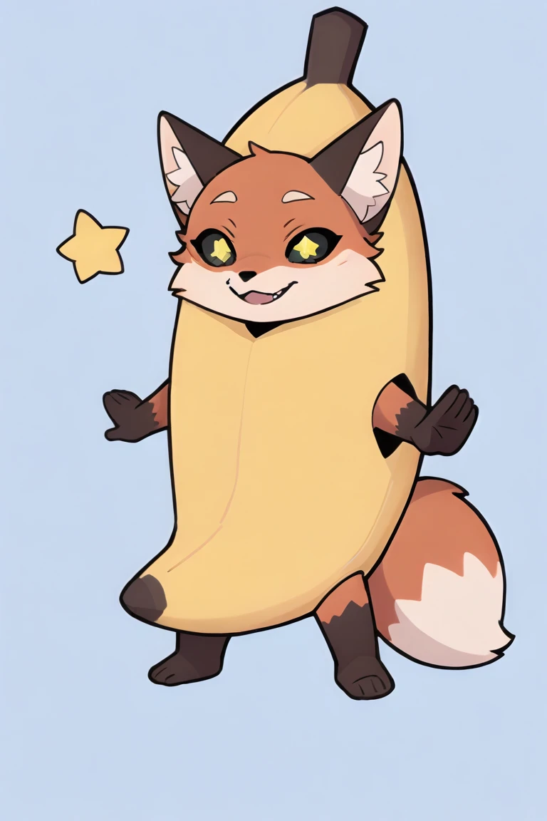 boy, squirrel, furry, bodyfur, tail, collar, bra, bottomless, gloves, boots, chibi, sparkling eyes, happy, full body, small penis, testicles, idol, singing, dancing