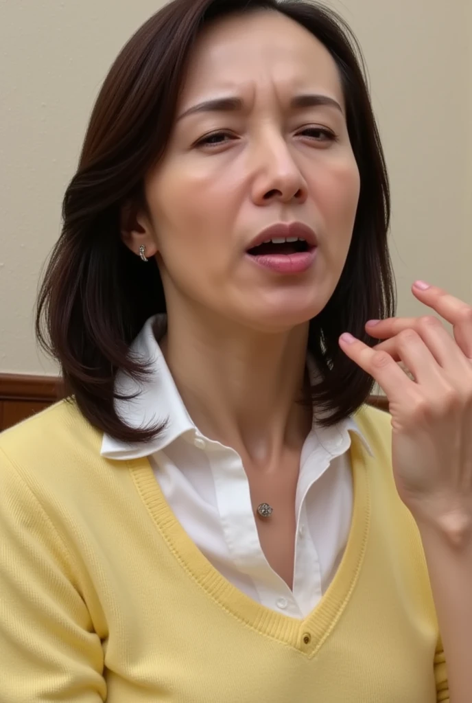 Mature woman adding sausage,Blowjob、