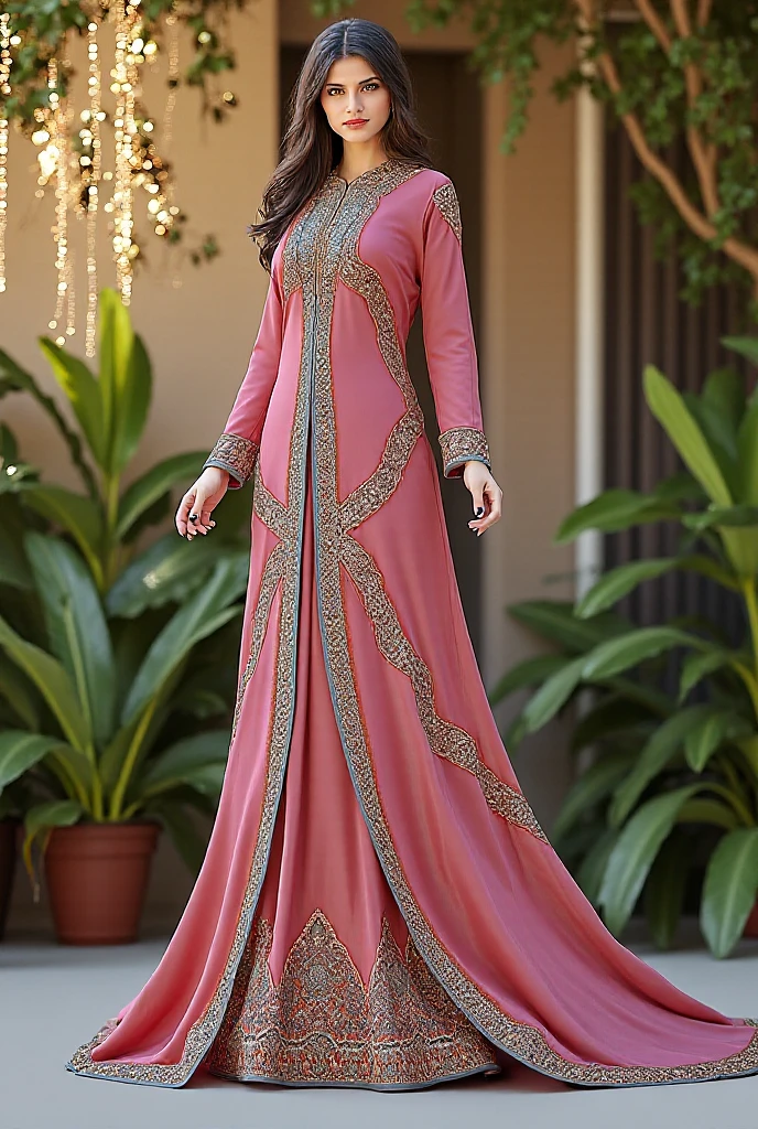 Moroccan caftan outfit cover whole body