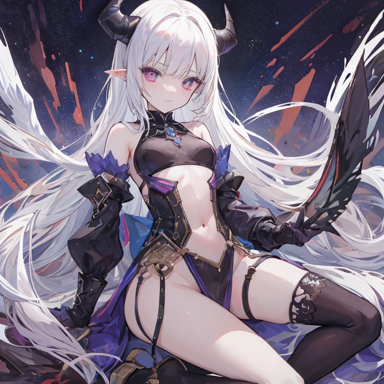 ((Finest quality)),(超A high resolution),(ultra-detailliert),(Meticulous portrayal),((Best Anime)),(Finest works of art),(Ultra-Precision Art),(The art of astounding depiction,Overwhelming depiction:1.5),(intricate and detailed art:1.6), (adult woman:1.5),(Hanging:1.6),Staring at this:1.4,sneering:1.5,(Armor shaped like a skeleton:1.3), (Black Flame:1.5), terrifying, nightmarish, cosmic horror, body horror, NSFW, small breasts, a heavenly female knight, imposing, biblical, NSFW, long white grey hair, grey white eyes, very skinny, detailed, best quality, prominent collarbones, skinny arms, flat stomach, visible hip bones, small breasts, full body, red and white clothing, occult aesthetic, occult, detailed and intricate steampunk and detailed gothic, NSFW, Fluttering lace flared long knee length dress with frilly petticoats, knee length dress, pleated petticoats, petticoats gothic, complex lace boots, gothic aesthetic, wielding a mighty sword with mechanical components, mandalas, small breasts, a fairy, various different types of insect wings, bug wings, beetle wings, NSFW, full body, whole body, body, chains, 