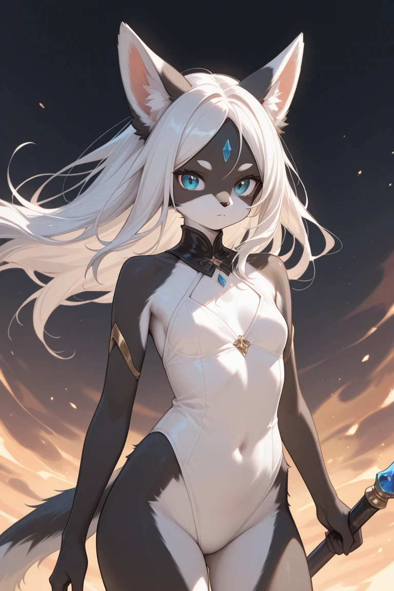 （（（（White fox with 9 tails））））