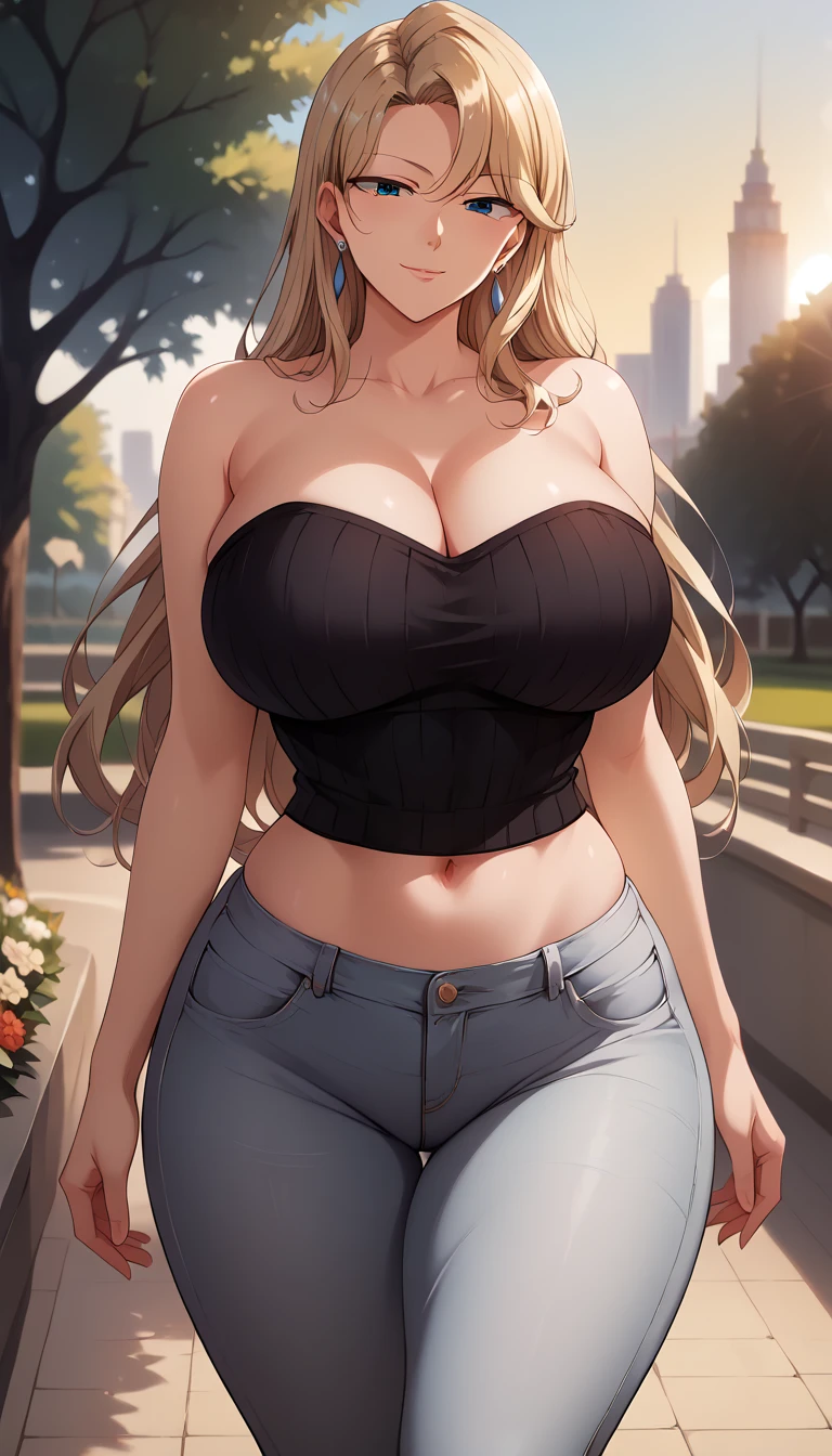 masterpiece, best quality, solo, sweet and beautiful, Cynthia, beach date, night, net top, pants,