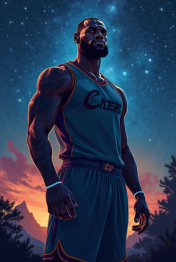 Lebron anti light pollution propaganda