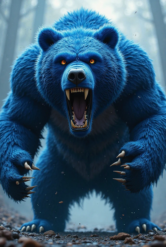 fking_scifi_v2, (muscular:2.0), well-defined muscles, blood vessels popping out all over the skin, Wombat, large head, (Front Double Biceps), (Kind blue eyes), in a forest, by David Mann, by Mark Brooks, by WLOP: Bokeh: DSLR, Exposure, F/2.8: Warm Color Palette: Full-HD: Natural Lighting: Sunlight: