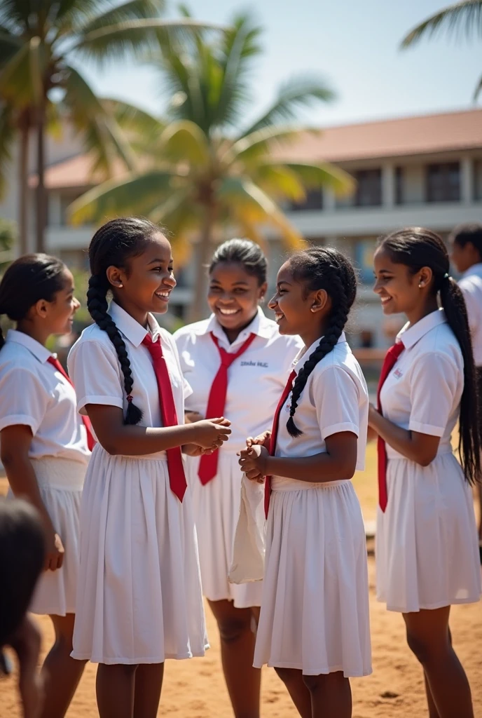 Peruvian students in toga

