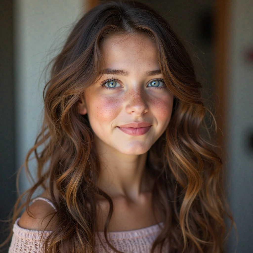 Crie uma personagem de 10 anos. Her hair is brown and curly, que ondulam suavemente conforme ela corre pelo jardim.
his eyes are as blue as the sky, overflowing with curiosity and imagination.
Betina is kind, optimistic and has a special connection with the magical beings of the garden.