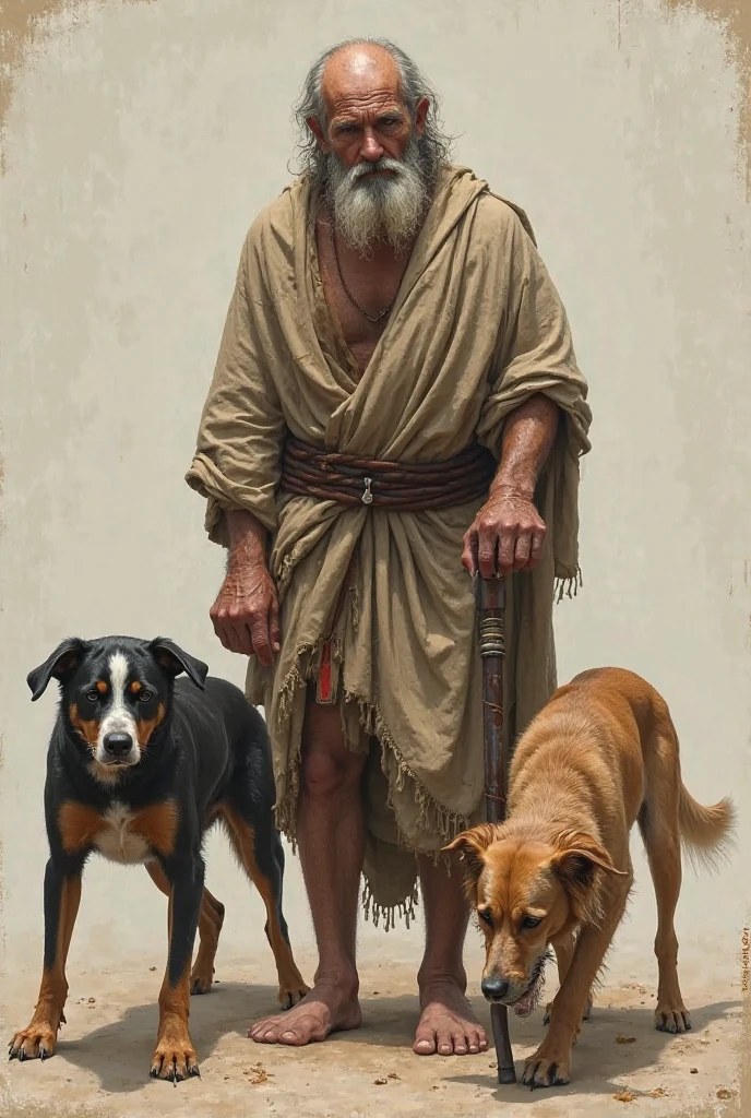 six naked womans in market, sit, stand, knree, lie, man, white hair, hairy torso, fantasy, intricate, elegant, highly detailed, digital painting, artstation, concept art, smooth, sharp focus, illustration , man, shepherd holding a stick, wandering, and dogs and birds, blood, dirty clothes, shepherd holding a stick,, white hair, hairy torso, fantasy, intricate, elegant, highly detailed, digital painting, artstation, concept art, smooth, sharp focus, illustration,