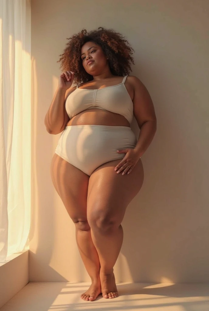 ((best quality)), ((masterpiece)), (detailed), perfect face, araffe naked woman thick and posing for a picture, curvy naked model,, curvy hourglass figure, sexy naked , thicc, beautiful full naked body shot, soft curvy shape, in a longest hand t-shirt, a beautiful naked woman , bbwchan, , armpits, there is a old woman posing in a dark room with a maroon burka clothes , 43 years old, thick body, beautiful thick female, wide hips, thick legs, she has a jiggly fat round belly, thick thighs, curvy hourglass figure, thicc, curvy model, widest hips, hyperrealistic full figure, bbwchan, voluptuous body, thick, tattooed body, tattooed hands, hena on arm, hena in belly, Burka girl, nudes, vagina, 43 years old woman. Burka chubby woman, chubby cheeks, wearing a sneakers, bob hairstyle, thick neck, short neck, there is a woman random pose red-brown hijab, bbwchan, thicc, brown hijab outfit, brown hijab fashion model, korean girl, korean woman, wearing brown robe, full length shot, alluring plus sized model, japanese goddess, clothed in hooded, voluptuous and arousing, portrait shot, curvy model, voluptuous body, wonderful, nene tanaka body , bbwchan, The overall atmosphere is smooth , haunting illustrations, extremely high-resolution details, photographic, realism pushed to extreme, fine texture, 4k, ultra-detailed, high quality, high contrast, red sneakers , cold atmosphere ,, 8k resolution , ultra-detailed resolution , wearing long thight pants, random pose with full body , full body, diamond necklace , wearing a watch , thick arm, thick cheeks , wearing a gold Bracelet