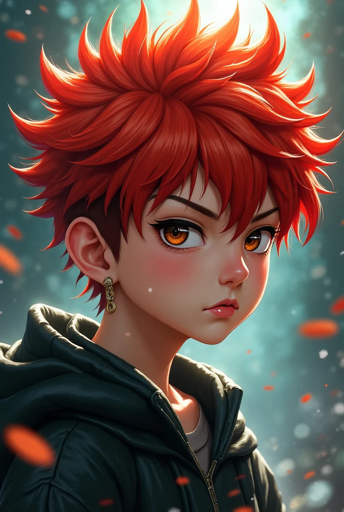 (red hair:1.2), ((bonito)), (((meninobelo vermelho, lindo Cabelo vermelho, reluzente, lindo Cabelo vermelho, linda roupa de rei, menino, garofo garoto. Menino boy kid menoto de eu menintindo roupas de rei