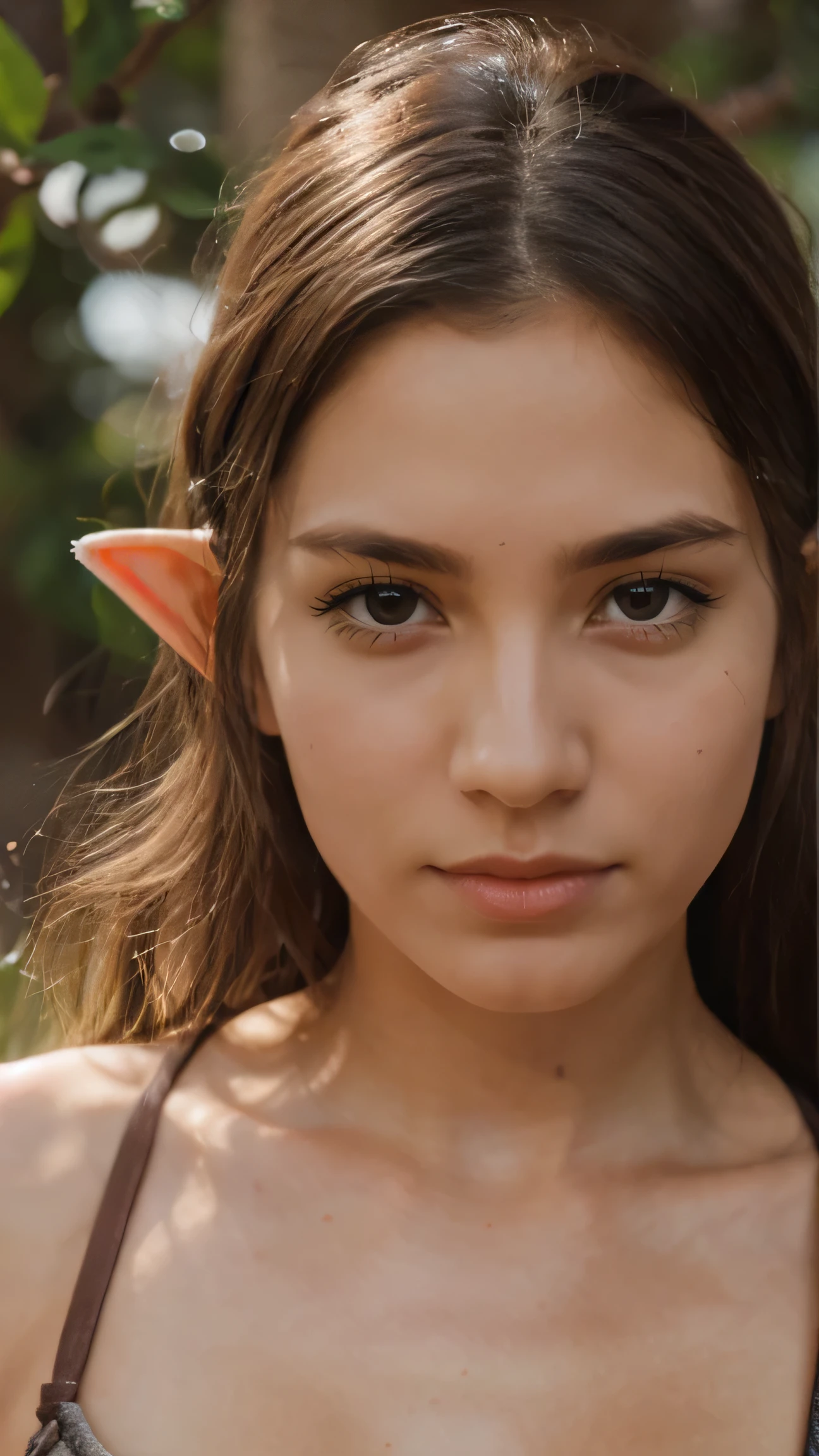 (detailed face, detailed eyes, clear skin, clear eyes), , many, fantasy, elf, female, (((full body visible))), looking at viewer, portrait, photography, detailed skin, realistic, photo-realistic, 8k, very detailed, full-length shot, high-detail color RAW image, piercings, diffuse soft lighting, shallow depth of field, sharp focus, hyperrealism, cinematic lighting