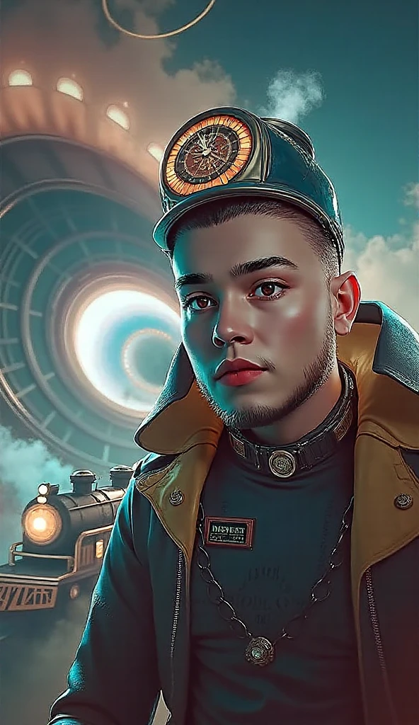 Man standing in a scene from Top Gun, black hair, wearing sunglasses, wearing leather jacket, vhs effect, (poster: 1.2), wall poster, nostalgia, movie poster, (skin texture), intricate detail, fine detail, hyperdetailed, ray tracing, underground scattering, diffused soft lighting, Shallow depth of field , by (Oliver Wetter) professional majestic oil painting by Ed Blinkey, Atey Ghailan, Studio Ghibli, by Jeremy Mann, Greg Manches, Antonio Moro, trending on ArtStation, trending on CGSociety, Intricate, High Detail, Sharp focus, dramatic, photorealistic painting art by (greg rutkowski:1.4), bokeh