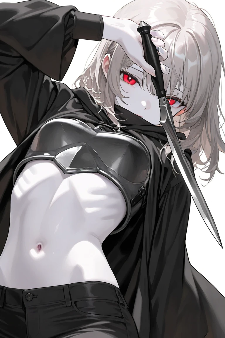 kk, best quality, more details, masterpiece, 1girl, kaneki ken, portrait, male focus, red eyes, solo, bangs, looking at viewer, hood, short hair, rain, tokyo tokyo \(hell\), hood up, nail polish, white hair, luxurious, 8k, detailed, ray tracing, depth of field, cinematic lighting, devil, demon, (((masterpiece)))、(((top-quality)))、((ultra-detailliert))、Vampires、Vampire、King of the Night、natta、Castles、a moon、rot、cloaks、the bats、((canine teeth))、wining、Neck bite, middle ages, feudal Japan, serious expression, Shui Mo Hua, Chinese painting style, Thangka style, masterpiece, weak sunlight, depth of field, best quality, night
