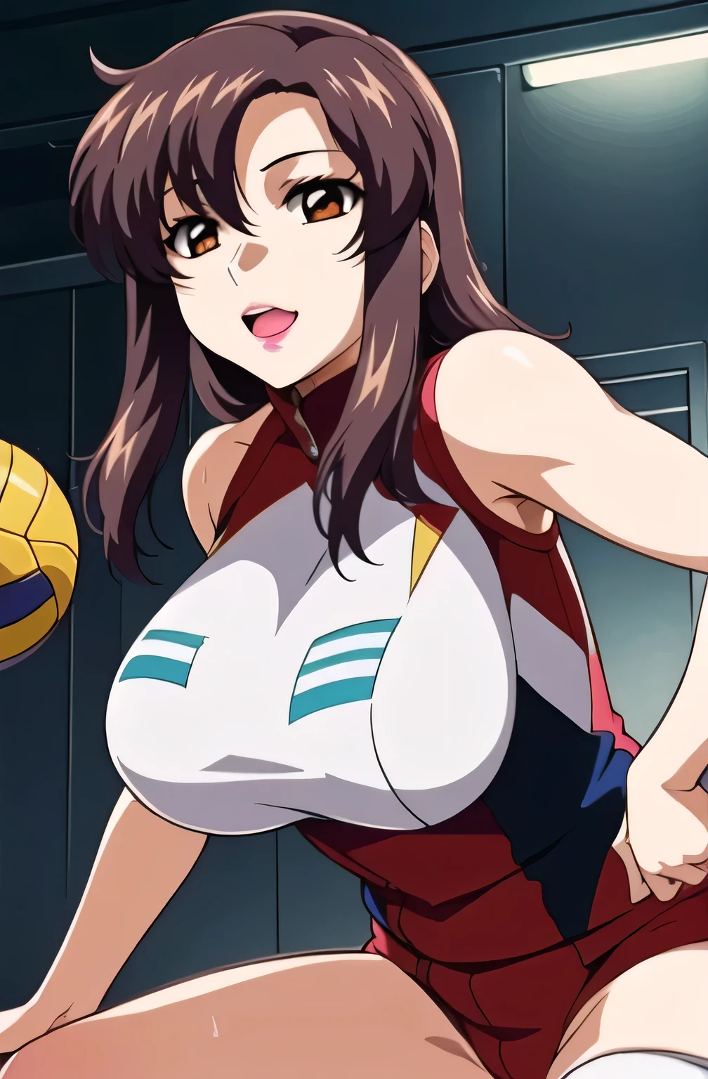 dark blue bloomers , are wet and her skin can be seen through,Big Breasts even more on Big Breasts,white shirt、blue color bloomer is wearing,volleyball player from upper bodyになりますか, (( volleyball player from upper body)),((( dark blue bloomers )))Navy blue panties ,face is necessary for the work, so please do not trim it, ,脚を開いてNavy blue panties が見える,wet 、I want to see through her skin, ,face,Sad Face , , sleeveless, ,face is necessary for the work, so please do not trim it,Great enough even if you make your own,Sad Face ,I want to draw expressions even more delicately on a 40-year-old adult woman,Big Breasts even {{{{{{{{more}}}}}}}} on Big Breasts , , see-through knee-high socks , , Navy blue panties , my whole body ,Big Breasts,Areolas required ,thighs, knee-high socks
Front hair,tea _hair, length_hair,red Eye ,lipstick, offset,
1 girl, 20 years old, young woman , beautiful Finger, beautiful length legS, beautiful body, beautiful NoSe, beautiful character deSign, perfect Eye , perfect face,expreSSive Eye , Perfect Balance ,
,(FocuS on her face), (Innocent_big_Eye :1.0),light_笑face,
Official Art , very detailed CG 、 Unity 8k Wallpaper , Full light,Well deep, bright _Front _face_lighting, white skin,
(masterpiece:1.0),(Highest_quality:1.0), 超 high image quality ,4K, {{{{{{{{{{{{{{{{{{{{{{{{{{{{{{{{{{{{{{{{more}}}}}}}}}}}}}}}}}}}}}}}}}}}}}}}}}}}}}}}},
Outdoor Shot 、Cat, 8k, high image quality , high image quality , absurd:1.2, Kodak Portra 400 , , sleeping with legs open on a model body type on a private beach 、sleeping with legs open on private beach、model body type 、model body typeで、model body type with、blurry background with sunlight , bokeh:1.2, lens flare , ( vibrant _color:1.2), Professional Outdoor Shot 、Cat ,
( beautiful,huge_her breasts are white 、 male'S:1.4), ( beautiful_face:1.5),(Narrow _ waist ),