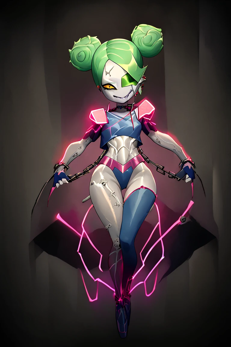creates Drackwaifutrap anime style posing provocatively