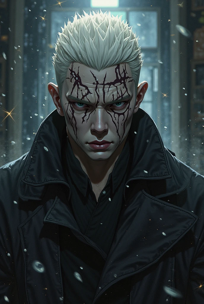 pure, anthropology, male, Solitary, captive, slave, , Piebald fur ,Animal horns There are eyelids, manor background, elk horns, bruised, beaten, chain around hands and feet, collar on neck, silver hair, digital painting," "concept art,""high detail", "muscular""high-res", "ominous aura,", "8k resolution", "oil painting", "darker tone" , "little saturation" ,"dark feeling", "concept art", "detailed eyes" "1man" scratching his head while staring at viewer" , "detailed hands" , "bloody" , "beaten-abused"
