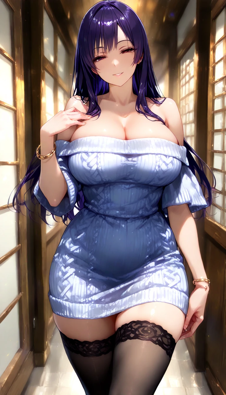 Highest quality、Ultra-high quality、woman、Completely naked、Dark purple hair、Star Eyes、White stars in the pupils of both eyes、Large Breasts、woman器、Nipples get erect、Bathroom