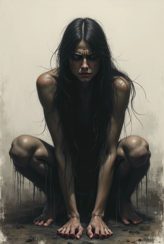 Make a person with depression disturbing