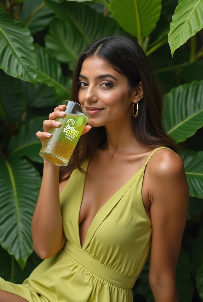 Hot woman advertising tesfalem moringa 
