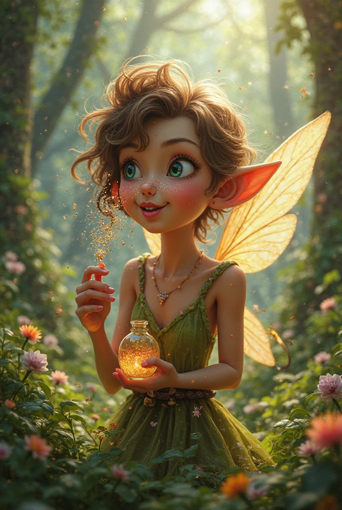 A cute camphor tree fairy becomes a scientist