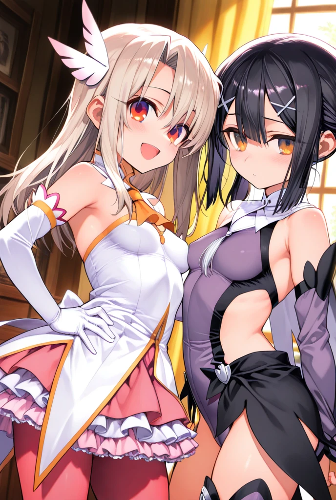 (((Characteristic clothing))),(((high quality))),Unshaven,(((((Pubic hair heart pattern))))), Cloudy eyes,Anime-style drawing,Sticking out a long tongue,Obscene lines,Fatty face,Fallen into evil,Sexual,clumsy smile,Unshavenの髪,((Long hair that covers the eyes)),transformation,Heart mark on pussy,R18