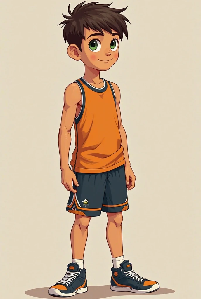 Anxious Boy body builder
