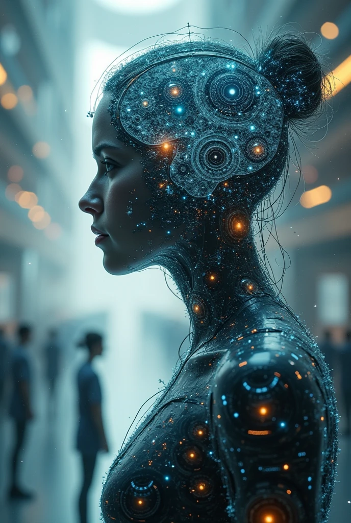 The fusion of human intelligence and machine efficiency, transforming ...