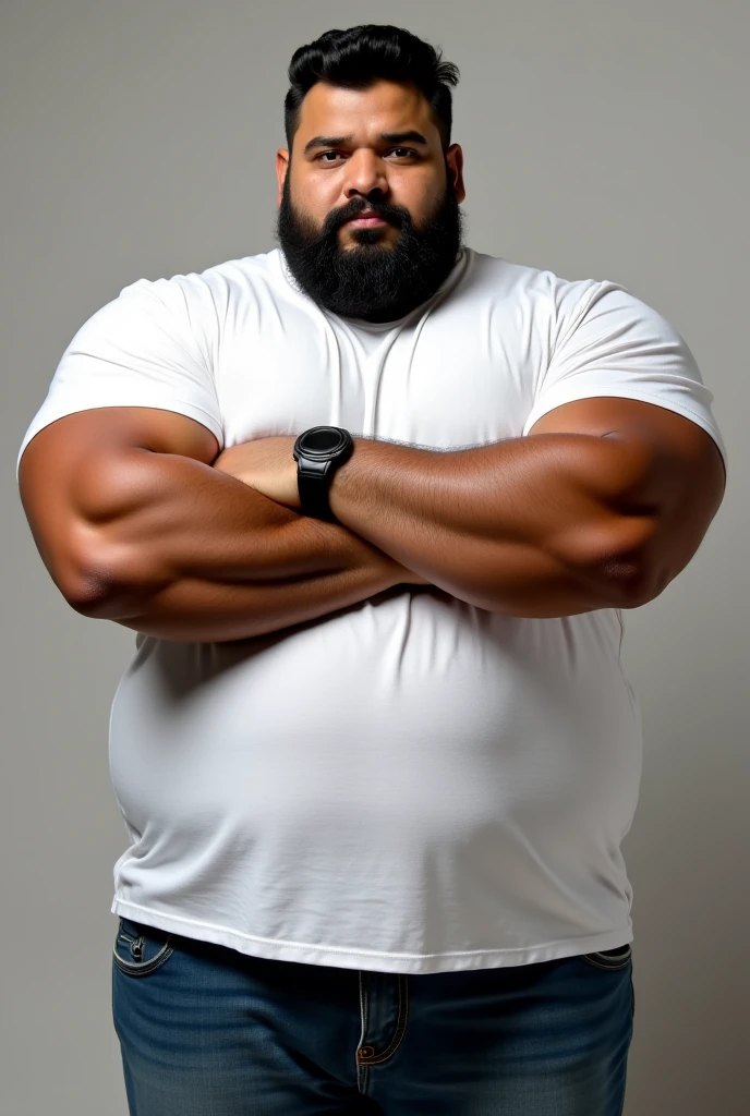 A wild plump east japanese uncle man, (55 years old daddy:1.1), 1boy, Solo, handsome, nerdy, stubbles, Short beard, small eyes,  detailed eyes:1.1, big round face shape, (Detailed face:1.3), short hair, (Best quality, A high resolution, Photorealistic), Masterpiece, in the factory,  RAW photo, Intricate details, hdr, depth of field, full body shot, macho, hunk, sweat buckets, manliness,short white trunk, muscular, bear style