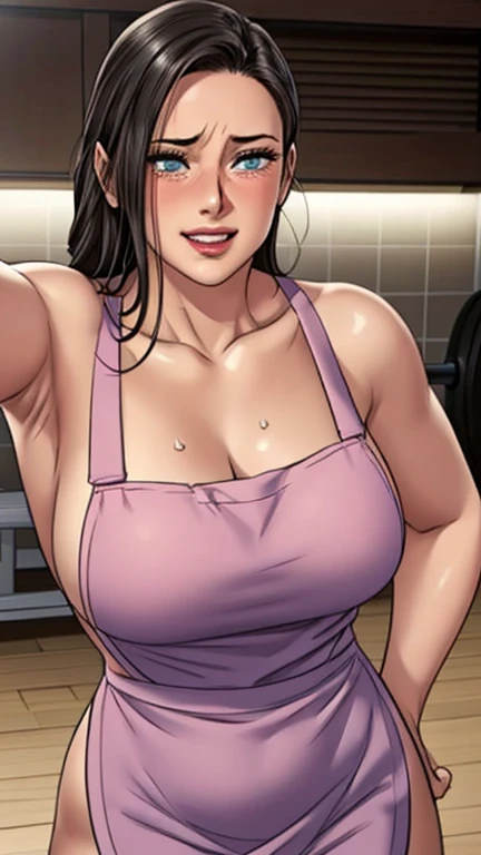 Score_9, score_8_up, score_7_up, score_6_up, score_5_up, score_4_up, source_anime, cute girl, detailed eye, sleeveless, therapist clothing, twist updo hair, sagging gigantic huge biggest breasts, huge dark areolae, areola slip, dark nipple, hairy stomach hair, hairy armpit hair, Japanese, cute Japanese, midriff-baring, sweating, heart mark words, in dark room, lantern, hentai atmosphere, wide hip, cum shot, blushing smile, rimjob, handjob, penis, hands down, looking away, brown curtain, dark lighting, massaging for prone man, licking boy’s asshole, ass licking, massage atmosphere, bukkake, opening boy’s asshole, 1girl, 1boy, asshole, head under crotch 