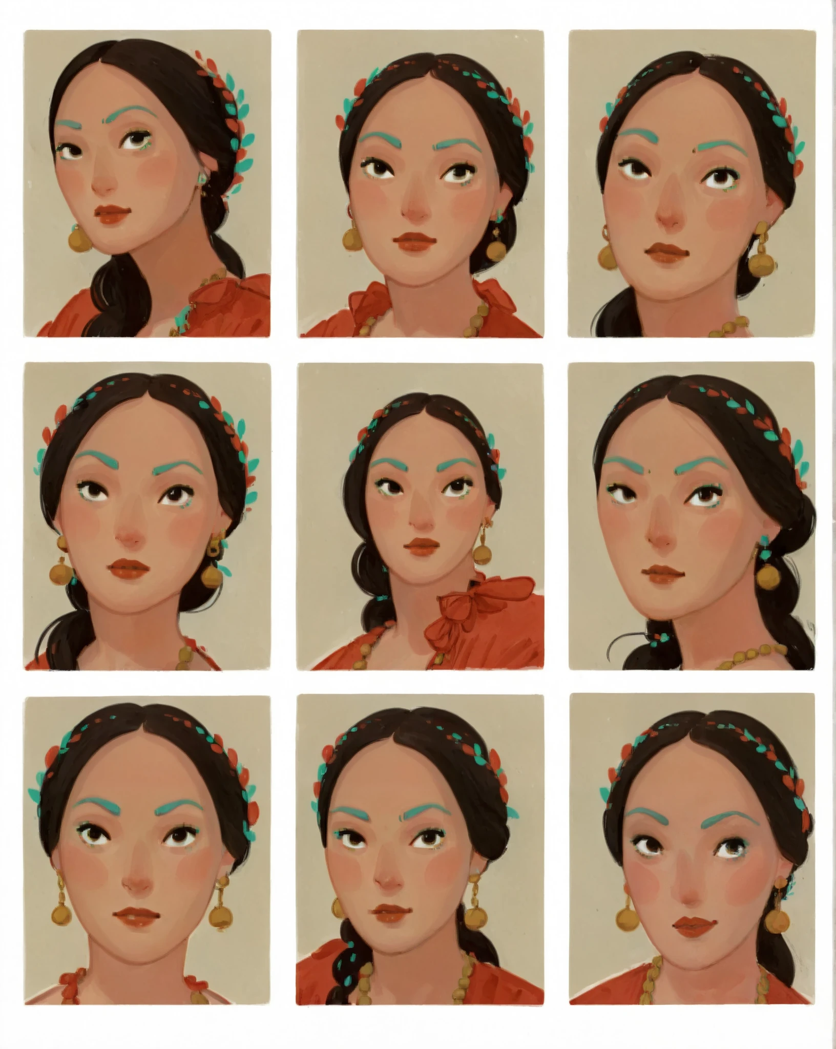 score_9, score_8_up, score_7_up, score_6_up, score_5_up, score_4_up, 1_woman, perfil, long_hair, wearing a vibrant long peasant medieval dress, detailed clothing, sketches, detailed thick gouache painting, illustration, in gougoupaintleaves style:1.5, hyper_dynamic scene, pov from above, sattan style, XLCOMIC_POS