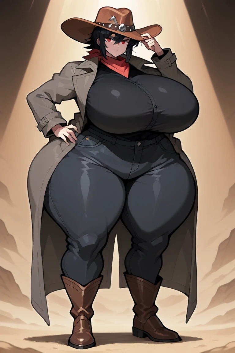 Seras Victoria,  milf, old woman, yellow hair, nude, ((desnuda , flushed, smile coqueta, black lipstick, gothic aesthethics)) , (( flushed, smile, oiled skin)), picking up her breasts, (( rubor, Caderas anchas)), Curvy body, (( gigantic sagging breast )), long legs, open legs,Iparuputsua, squat, ((de rodillas)), on the beach at night, city lights in the distance, Cancun, image from below